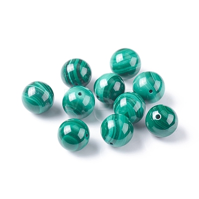 Natural Malachite Beads G-E557-13D-1