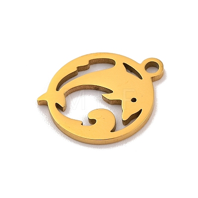 201 Stainless Steel Charms STAS-U016-06G-01-1