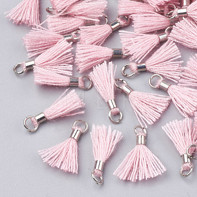 Polycotton(Polyester Cotton) Tassel Pendant Decorations FIND-S275-27P-1