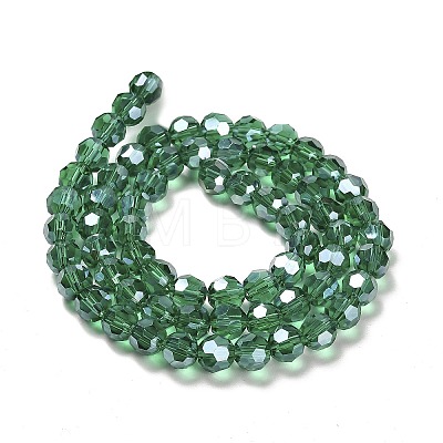 Transparent Glass Beads LS-EGLA-A035-T8mm-B18-1