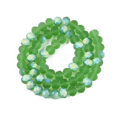 Transparent Glass Beads Strands X-EGLA-A044-T8mm-MB11-1