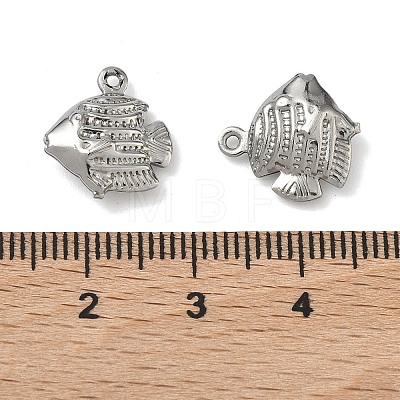 304 Stainless Steel Charms STAS-P433-14A-P-1