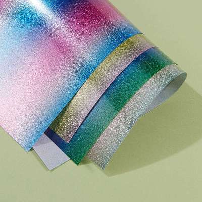 4Pcs Colorful Glitter Heat Transfer DIY-SZ0003-60-1