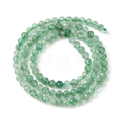 Natural Green Strawberry Quartz Beads Strands G-Z034-A02-03-1