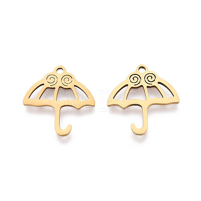 201 Stainless Steel Pendants STAS-T073-49G-1
