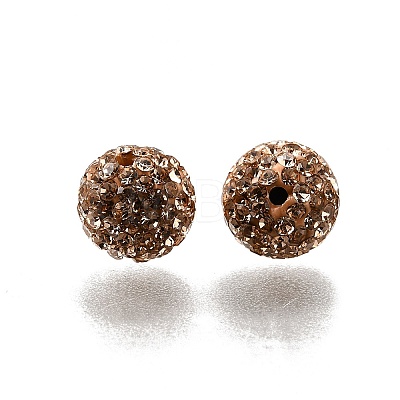 Czech Glass Rhinestones Beads RB-E482-8mm-362-1
