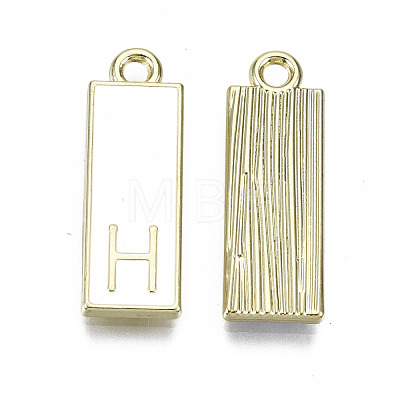 Alloy Enamel Pendants ENAM-T012-01H-RS-1