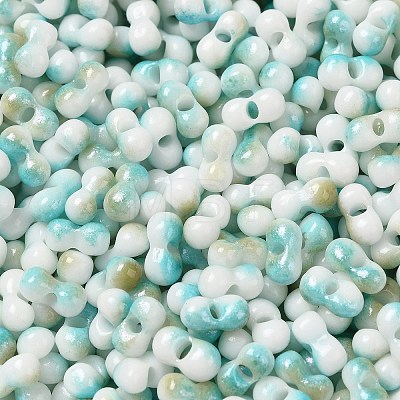 Baking Paint Glass Seed Beads SEED-F005-01A-01-1