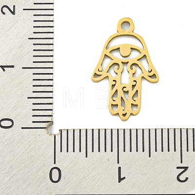 Ion Plating(IP) 201 Stainless Steel Pendants STAS-M015-23G-1