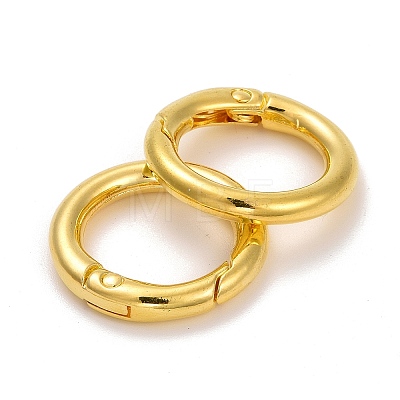 Alloy Spring Gate Rings Y-PALLOY-M015-01G-1