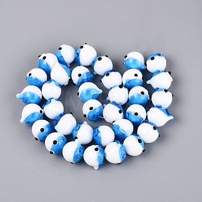 Handmade Lampwork Beads LAMP-Q039-12B-1