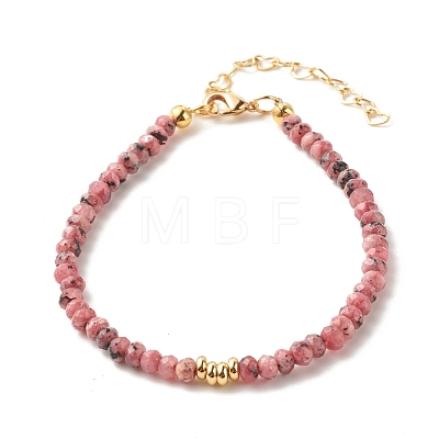 Natural Malaysia Jade(Dyed) Beaded Bracelets for Women or Men BJEW-JB07791-1