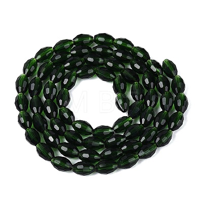 Transparent Glass Beads Strands GLAA-N071-01A-A16-1