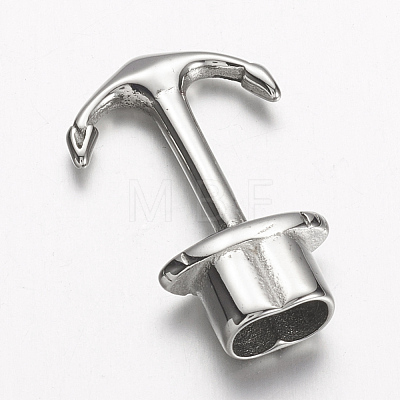 304 Stainless Steel Anchor Hook Clasps STAS-D166-98P-1