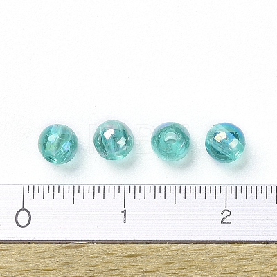 Eco-Friendly Transparent Acrylic Beads PL731-9-1