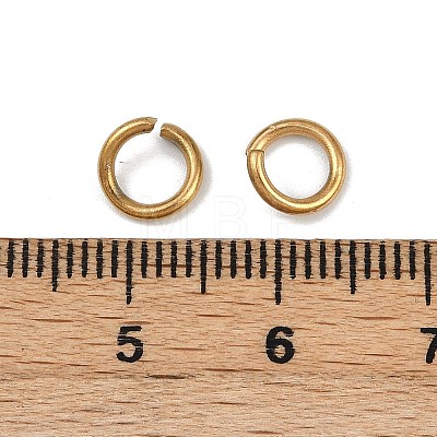 304 Stainless Steel Open Jump Rings STAS-Z137-01G-09-1