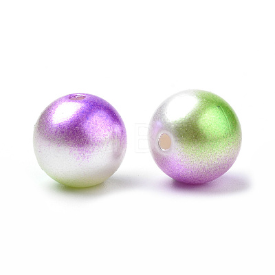 Acrylic Imitation Pearl Beads MACR-Q222-01A-12mm-1