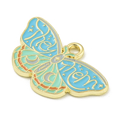 Alloy Enamel Pendants ENAM-I060-04C-1