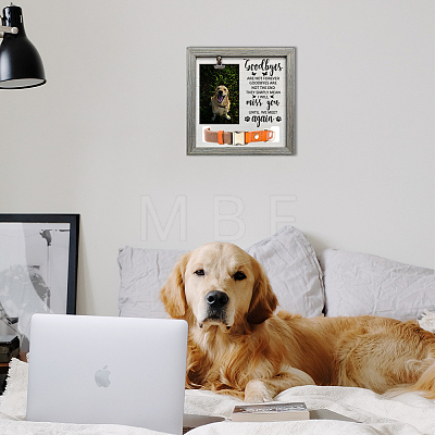 MDF Pet Photo Frames DIY-WH0525-012-1