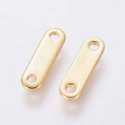 201 Stainless Steel Chain Tabs X-STAS-L234-009G-1