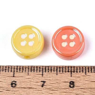 Opaque Acrylic Beads OACR-N156-06-1