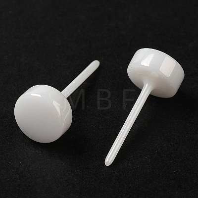 Hypoallergenic Bioceramics Zirconia Ceramic Stud Earrings EJEW-F340-05A-02-1