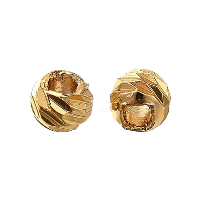 Brass Beads KK-B147-02B-G-1