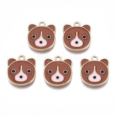 Alloy Enamel Pendants ENAM-N054-75D-1