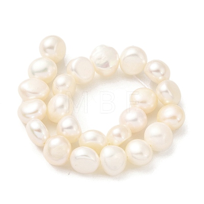 Natural Cultured Freshwater Pearl Beads Strands PEAR-A006-09H-1