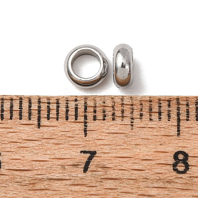 Tarnish Resistant Ring 304 Stainless Steel Spacer Beads STAS-N020-11-5mm-1
