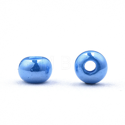 8/0 Czech Opaque Glass Seed Beads SEED-N004-003A-18-1