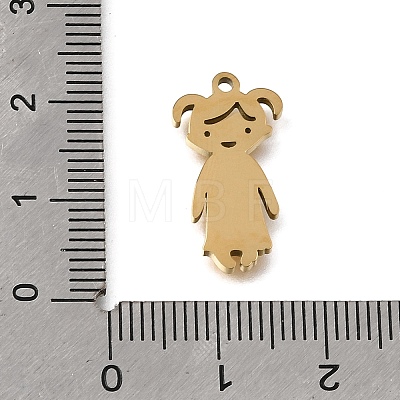 Children's Day 304 Stainless Steel Pendants STAS-E532-01G-A-1