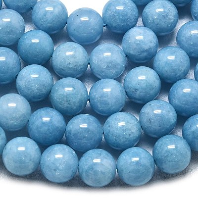 Natural Malaysia Jade Beads Strands G-L645-A01-10mm-15-1