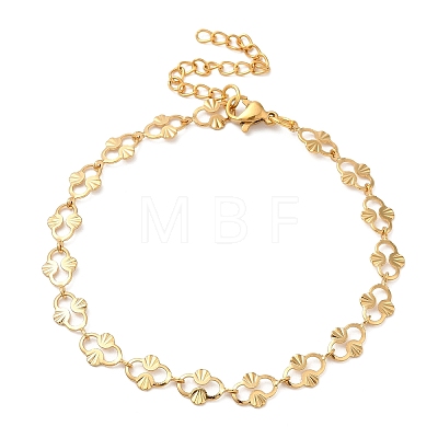 304 Stainless Steel Chain Bracelet for Women BJEW-I313-01-1