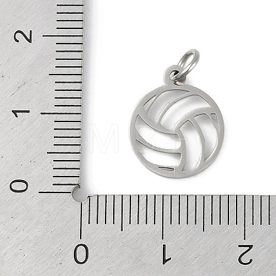 Non-Tarnish 304 Stainless Steel Pendants STAS-L279-030P-1