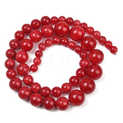 Natural Mashan Jade Graduated Beads Strands GG-CBA2AE1-A08-U-1