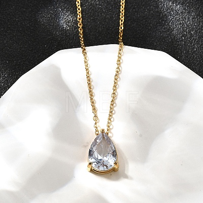 304 Stainless Steel Necklaces NJEW-R022-01G-04-1