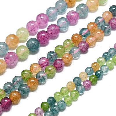 Natural Malaysia Jade Beads Strands G-L645-C01-6mm-10-1