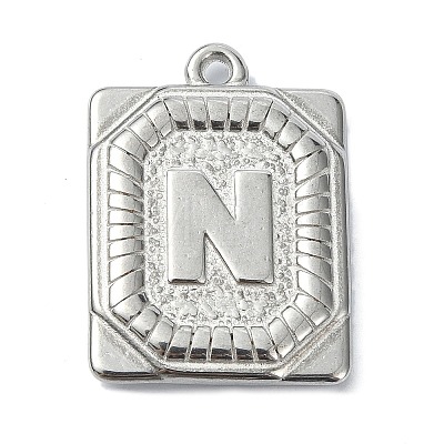 Anti-Tarnish 304 Stainless Steel Pendants STAS-U033-01P-N-1