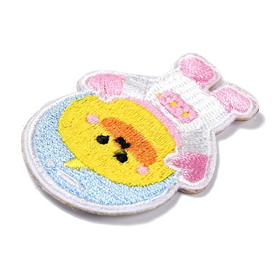 Computerized Embroidery Cloth Self Adhesive Patches DIY-G031-04D-1