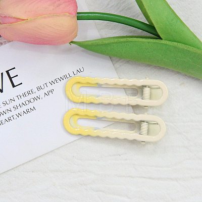 Alloy Alligator Hair Clips PW-WG5C305-03-1