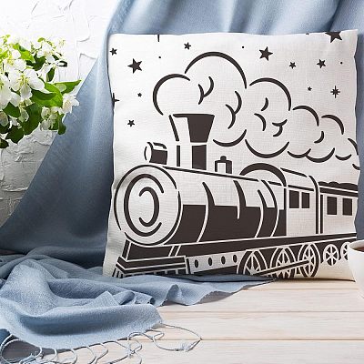 PET Hollow Out Drawing Painting Stencils DIY-WH0424-004-1