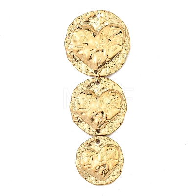 304 Stainless Steel Big Pendants SA-B004-08G-A-1