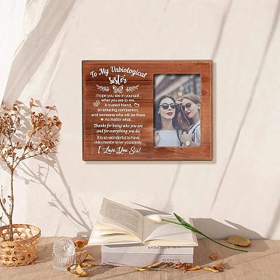 MDF Photo Frames DIY-WH0231-029-1