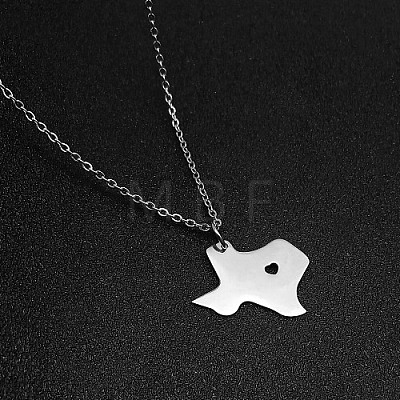 Stainless Steel Pendant Necklaces VR7236-1