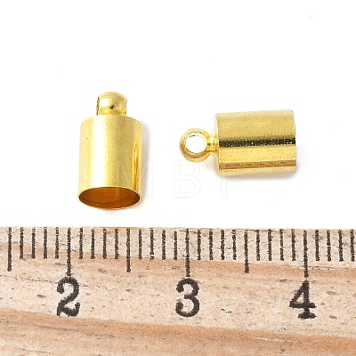 Brass Cord Tips KK-H579-G-1