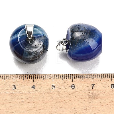Teachers' Day Natural Agate Pendants GG-K002-14B-1
