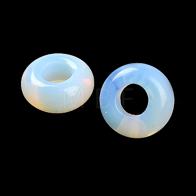 Opalite European Beads G-R488-02E-1