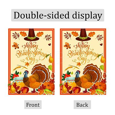 Garden Flag for Thanksgiving Day AJEW-WH0284-11-1