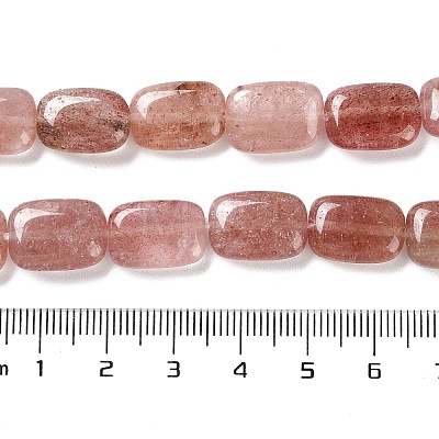 Natural Strawberry Quartz Beads Strands G-K357-D12-01-1